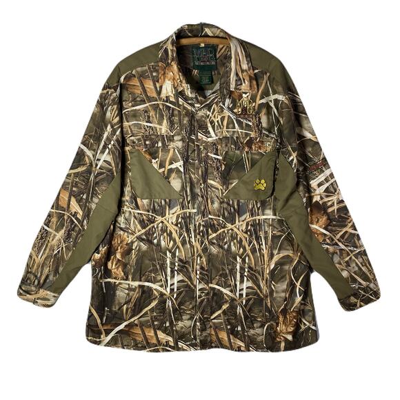 MAD DOG GEAR Camoflauge LongSleeve Casual Dress Shirt Mens Size XL - Picture 4 of 11